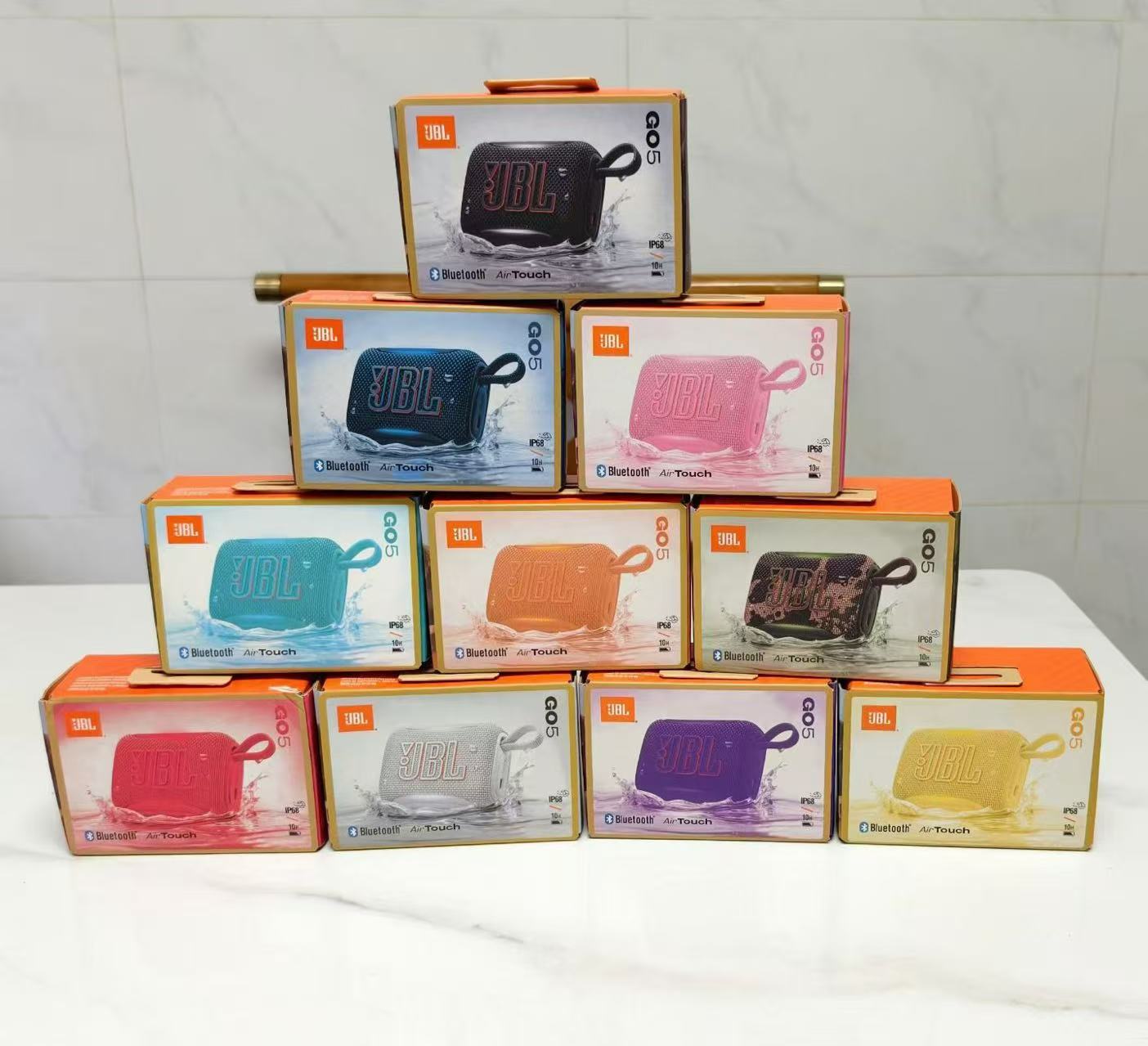 Jbl Speaker Go 4 - JBL GO5 IP68防水ポータブルBluetoothスピーカー、ミニポケットワイヤレススピーカー、アウトドア旅行やキャンプに最適
