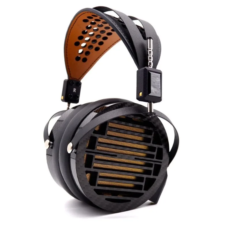 NAN-7 ゴールド フラット ダイヤフラム ヘッドセット  - Audiophile Headphone Wired のレビューと価格