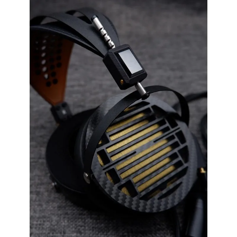 NAN-7 ゴールド フラット ダイヤフラム ヘッドセット  - Audiophile Headphone Wired のレビューと価格