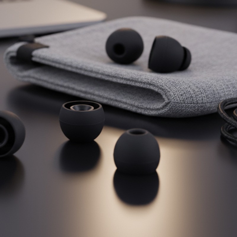 1-20ペア ソフトシリコン製 交換用イヤーチップ イヤーパ - Silicone Ear Tip Replacement のレビューと価格