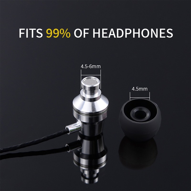 1-20ペア ソフトシリコン製 交換用イヤーチップ イヤーパ - Silicone Ear Tip Replacement のレビューと価格