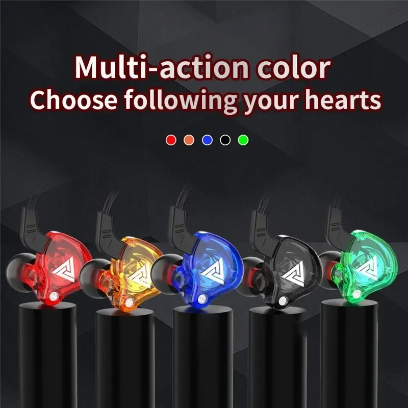 オリジナル QKZ AK6 銅ドライバー HiFi 有線イヤ - Wired Earphone Mic のレビューと価格