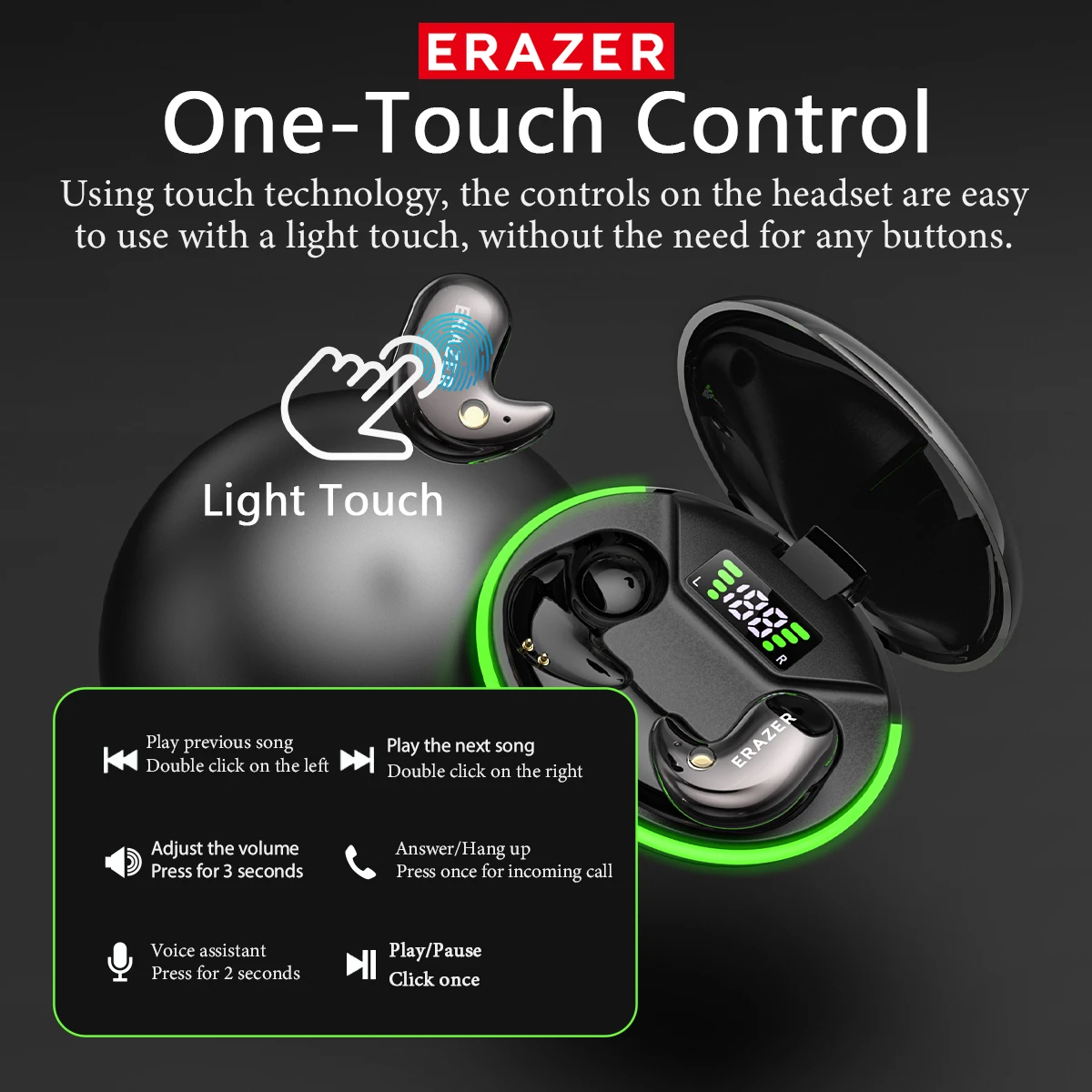 EARZER XF58 インイヤー型Bluetoothヘッド - Wired Earphone Mic のレビューと価格