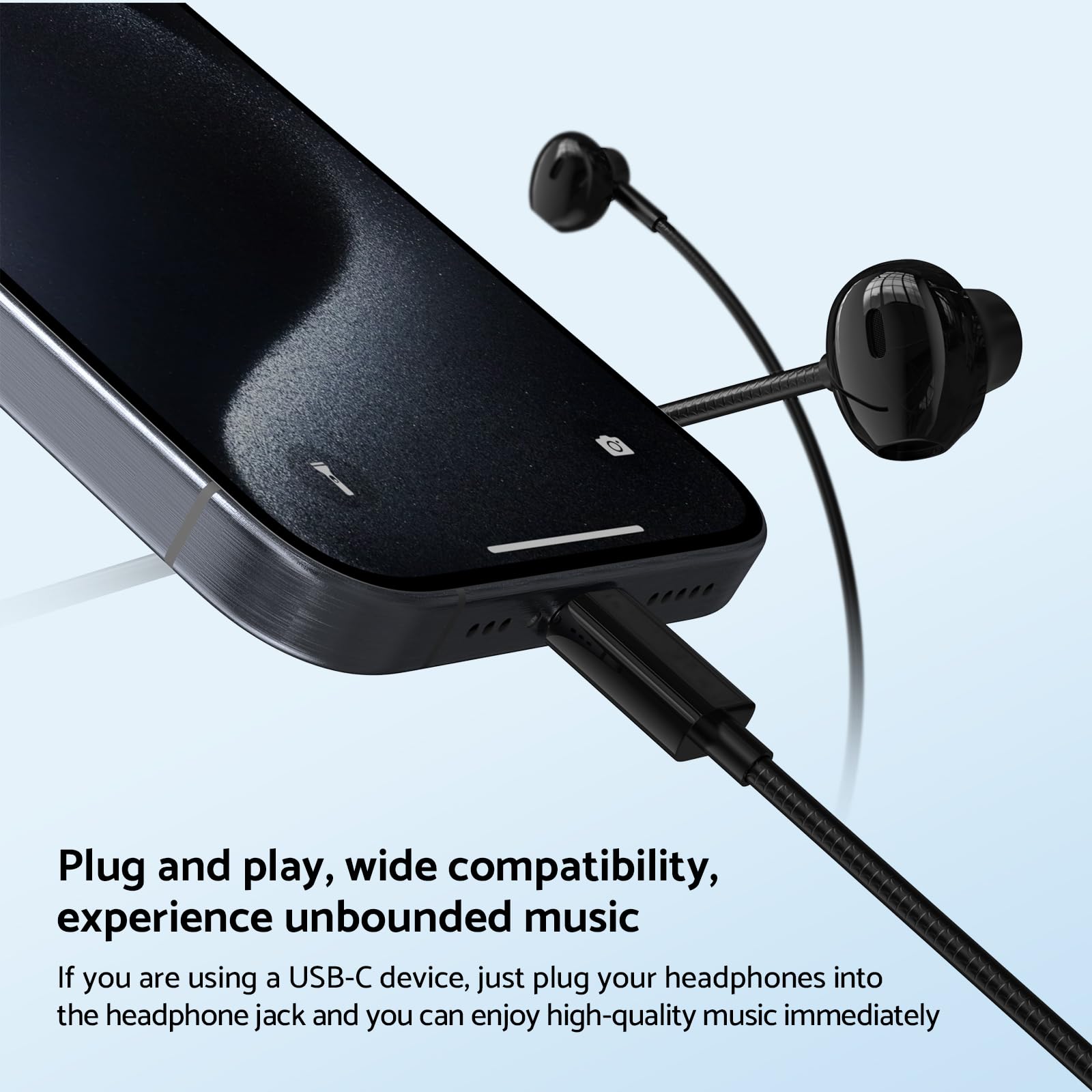 インイヤー有線ヘッドフォン HiFi 音楽イヤホン ハンズフ - Wired Earphone Mic のレビューと価格